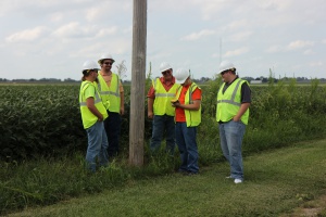 GIS Students in Field