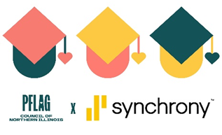 PFLAG & Sychrony logo