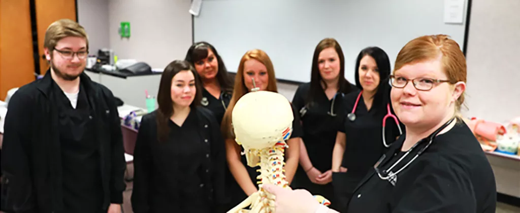 Photo of nursing students