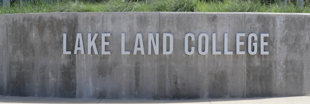 Lake Land College sign