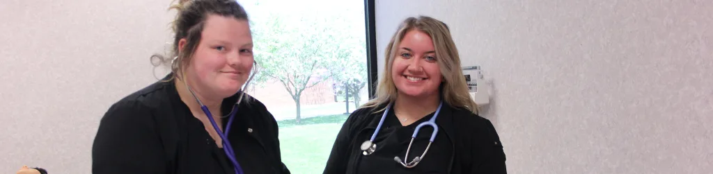 Photo of medical assistant program students
