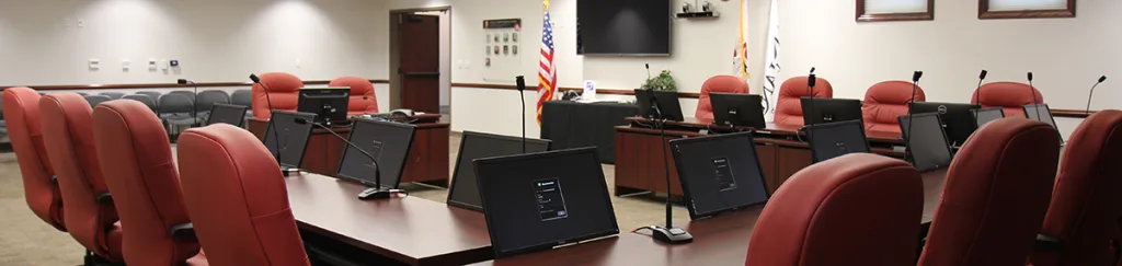 Board and administration meeting room