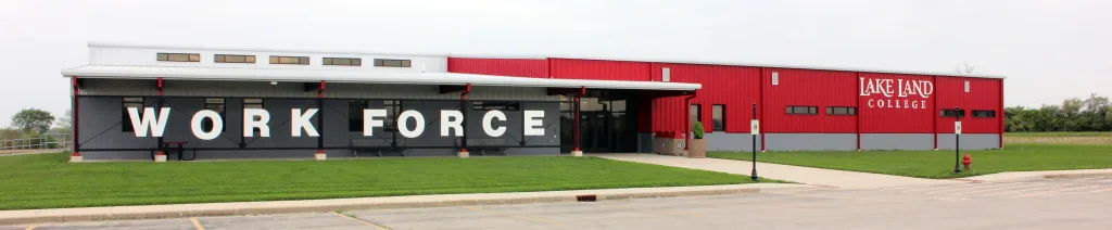 Lake Land College Work Force building