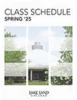 Lake Land College Spring Schedule Cover