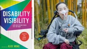 Photo of book cover for 'Disability Visibility' by author Alice Wong