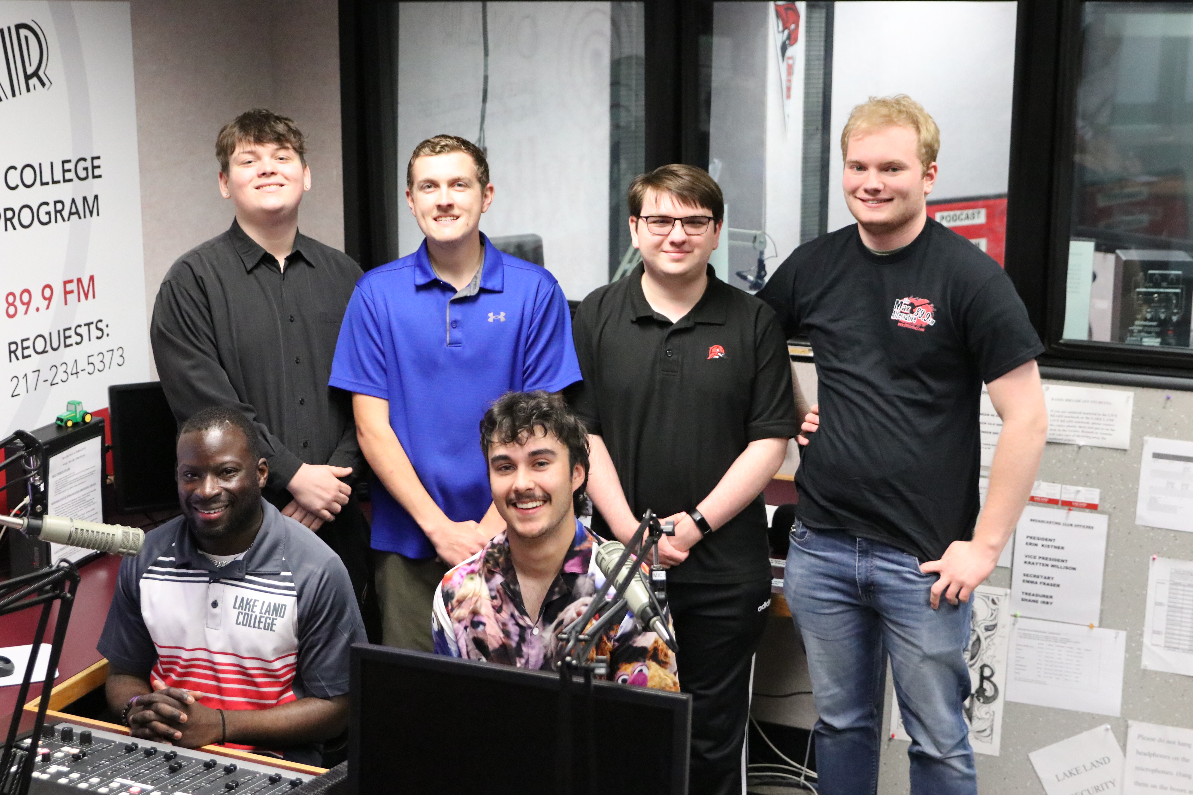 Lake Land College Broadcast Sales Students