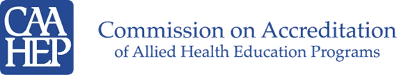 Logo for CAAHEP - Commission on Accreditation of Allied Health Education Programs