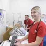 Photo of nursing student