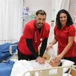 Photo of two nursing students