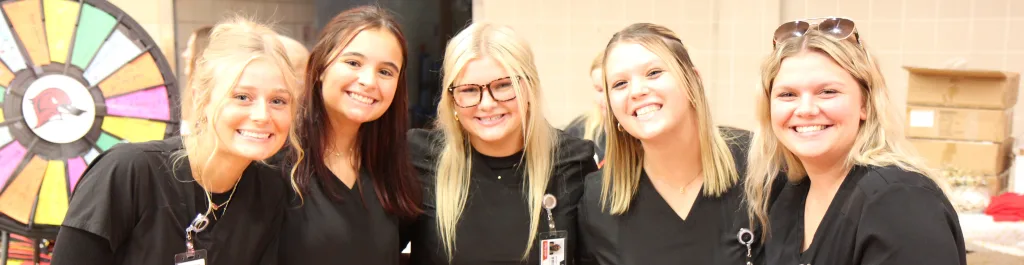 Photo showing students at a student activity event.