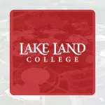 Graphic with Lake Land College wording