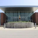 Lake Land College Luther Student Center entrance.