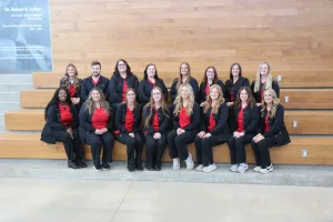 A group photo of the Fall 2025 graduates of the Lake Land College LPN to ADN Bridge program. 