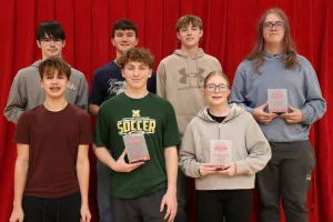 The top-scoring students in the Computer Science Division A and Division B categories during the 2026 Laker Academic Invitational.