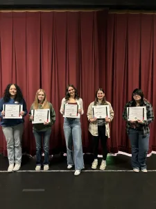 The recipients of the Lake Land College tuition waivers during the 2026 High School Leadership Conference.