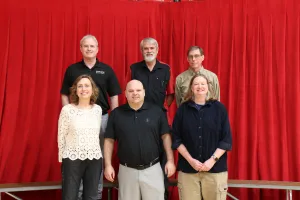 The Lake Land staff and faculty retiring in 2026 being recognized at the College’s annual employee recognition event. 