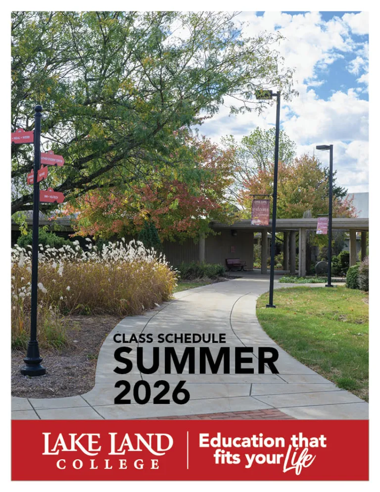 Summer schedule cover page