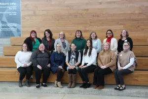 A group photo of the Lake Land College Nursing Program staff and faculty.