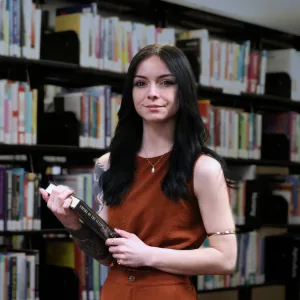 A photo of Lake Land College student Sarah Housh, who was named an Oberndorf Scholar by Phi Theta Kappa Honor Society and received a $1,500 scholarship.