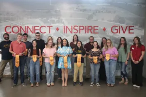 A group photo of all the 2026 Lake Land College PTK Graduates.