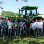 A group photo of the 2026 Lake Land College John Deere Tech graduates