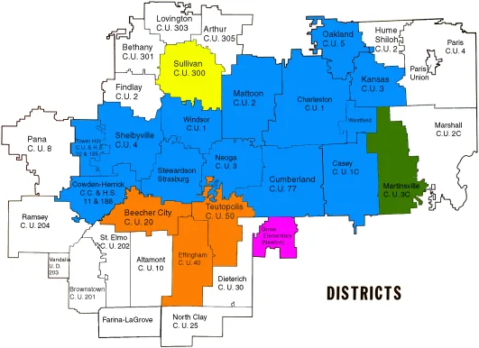 Map of the district added in July, 1969