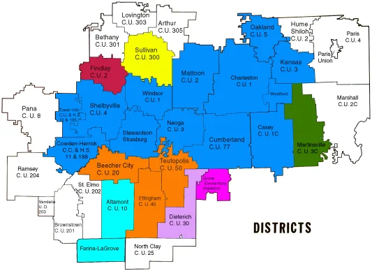 Map of the district added in July, 1973