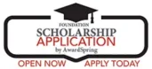 Foundation Scholarship application graphic